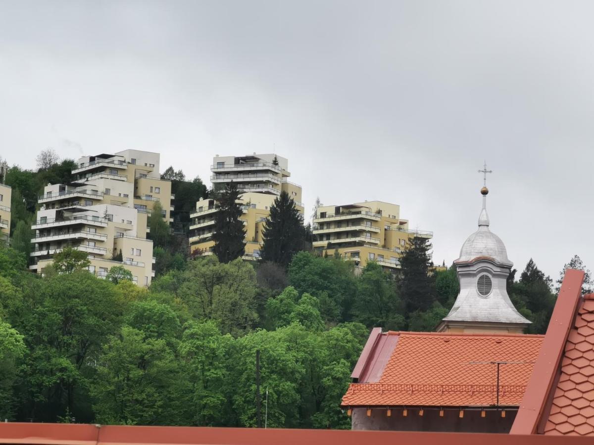 Crystal Central Apartment Braşov Exteriör bild
